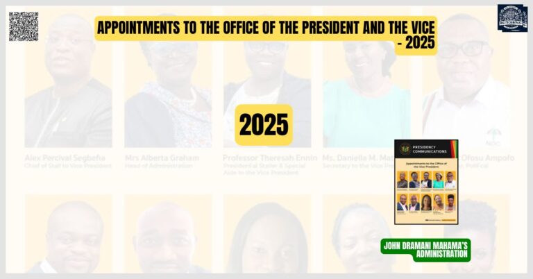 Appointment to the office of President and the Vice - 2025 (1)