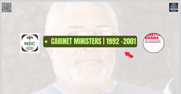 Cabinet Ministers 1992 -2001