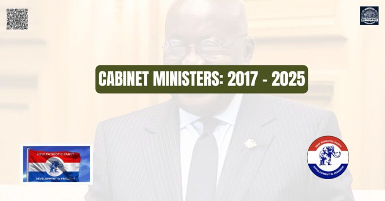 Cabinet Ministers 2017 - 2025