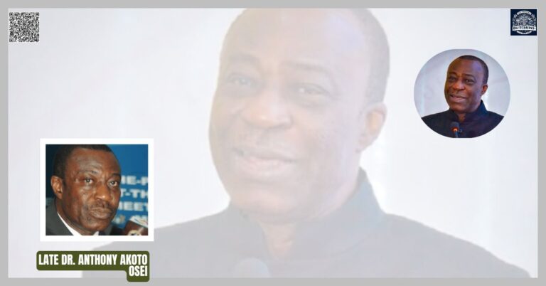 Dr. Anthony Akoto Osei