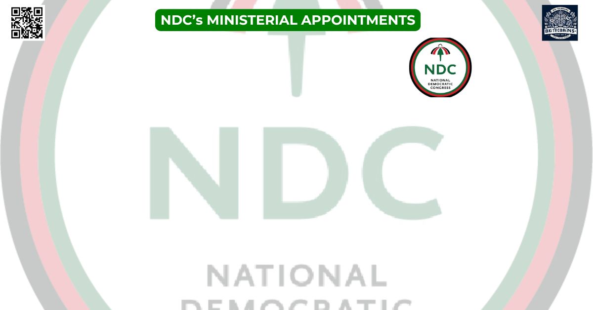 NDC's MINISTERIAL APPOINTMENTS (1)