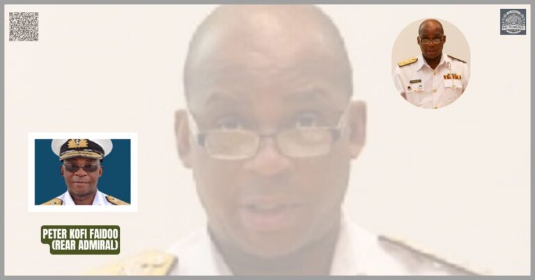 Peter Kofi Faidoo (Rear Admiral)