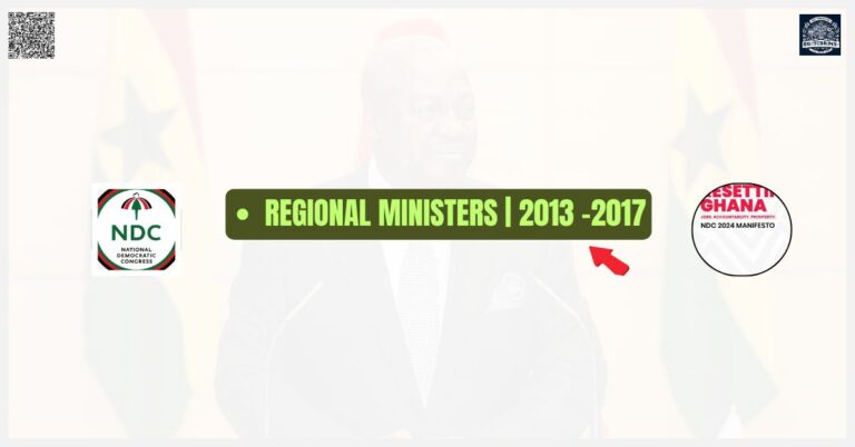 Regional Ministers 2013 -2017