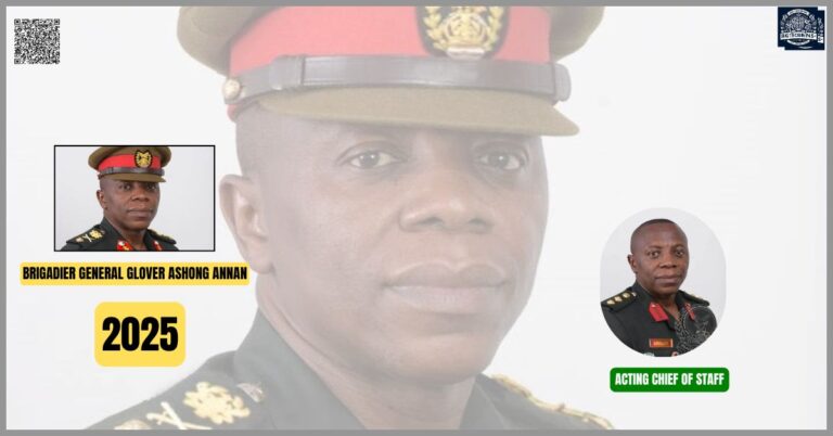 Brigadier General Glover Ashong Annan