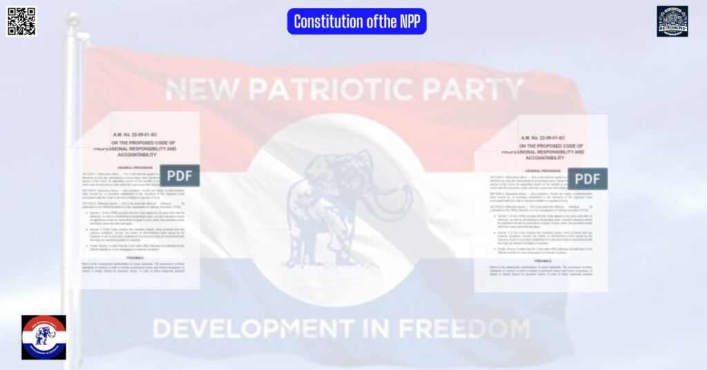 Constitution of the NPP