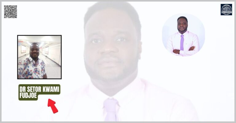 Dr Setor Kwami Fudjoe