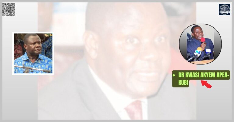 Dr Kwasi Akyem Apea-Kubi