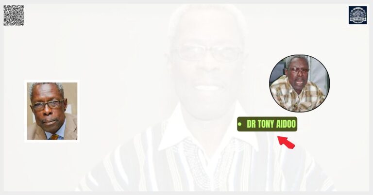 Dr Tony Aidoo