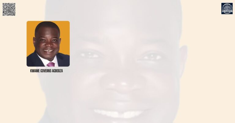 Kwame Governs Agbodza