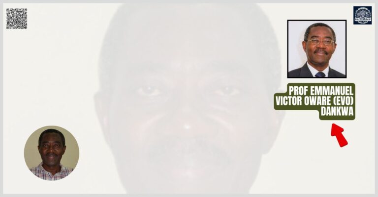 Prof Emmanuel Victor Oware (EVO) Dankwa