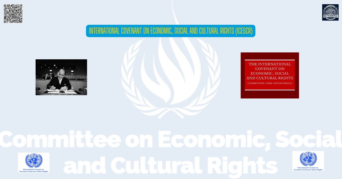 International Covenant on Economic, Social and Cultural Rights (ICESCR)