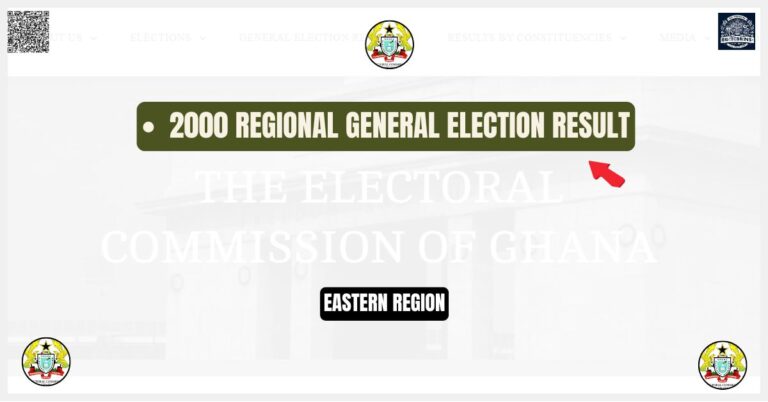 2000 EASTERN Regionl Election regional Result