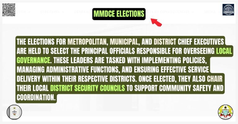 MMDCE Elections