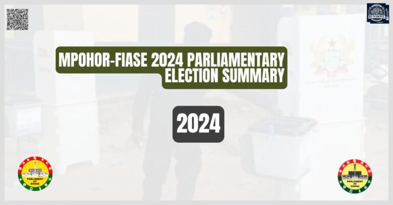 Mpohor-Fiase 2024 Parliamentary Election Summary