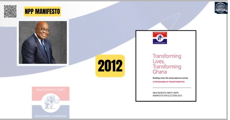 NPP Manifesto 2012