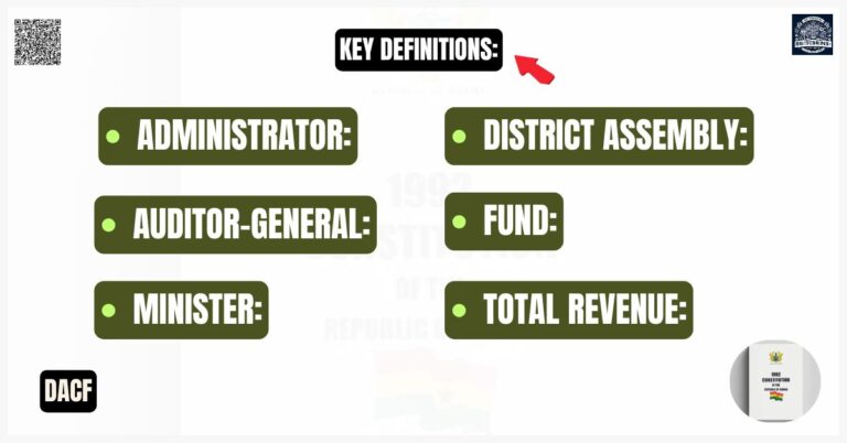 Key Definitions
