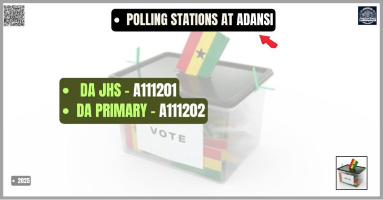 Polling Stations at Adansi