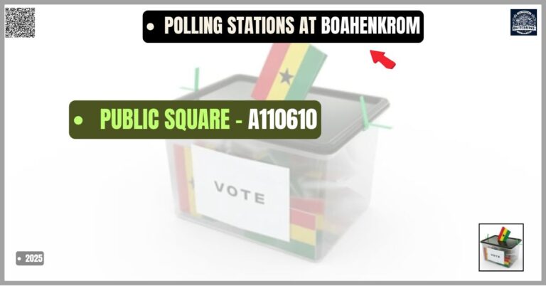 Polling Stations at Boahenkrom