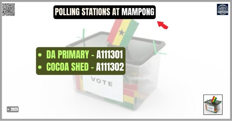 Polling Stations at Mampong