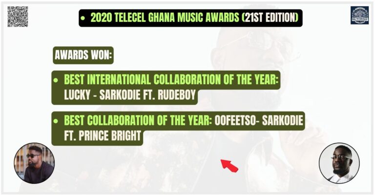 21st edition TGMA Sarkodie