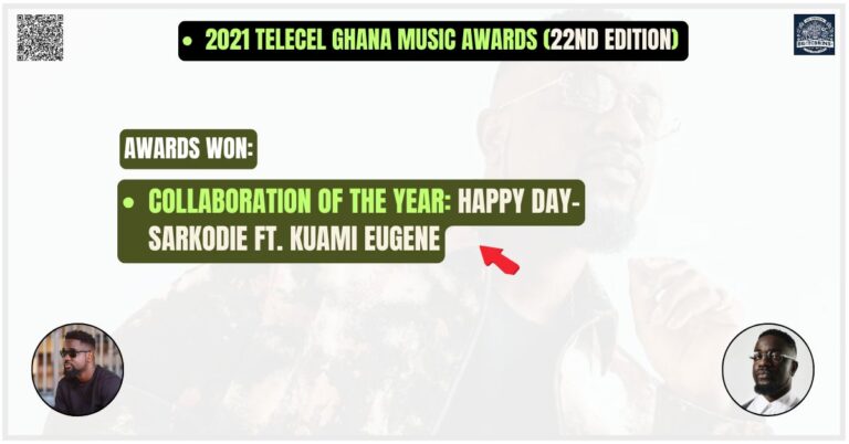 22nd edition TGMA Sarkodie