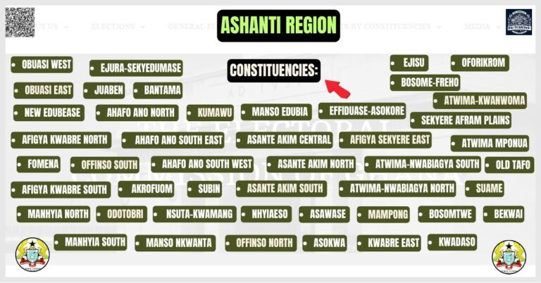 Ashanti Region Constituencies