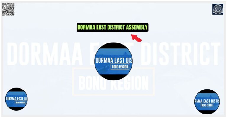Dormaa East District Assembly Logo