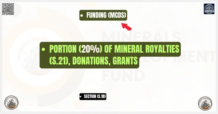 Funding (MCDS)