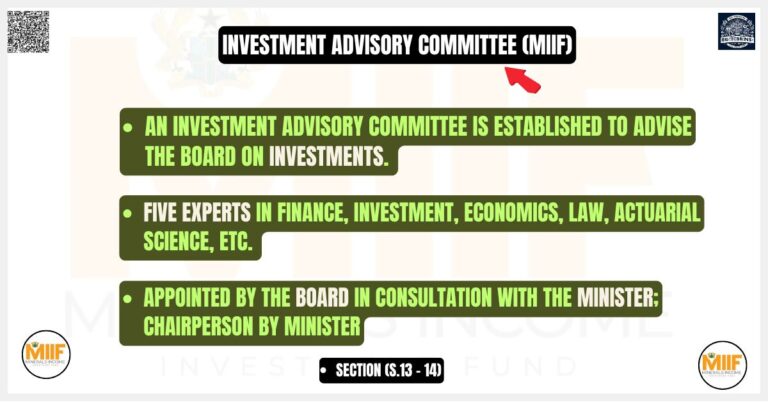 Investment Advisory Committee (MIIF)