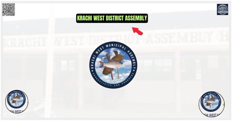 Krachi West District Assembly logo