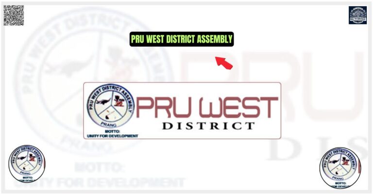 Pru West District Assembly Logo