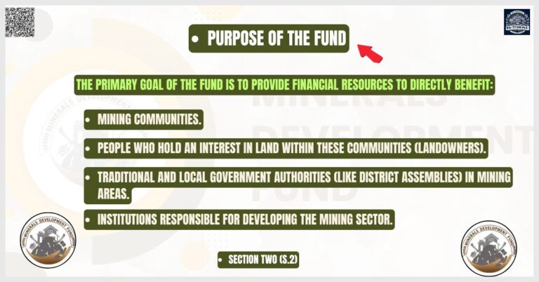 Purpose of the Fund