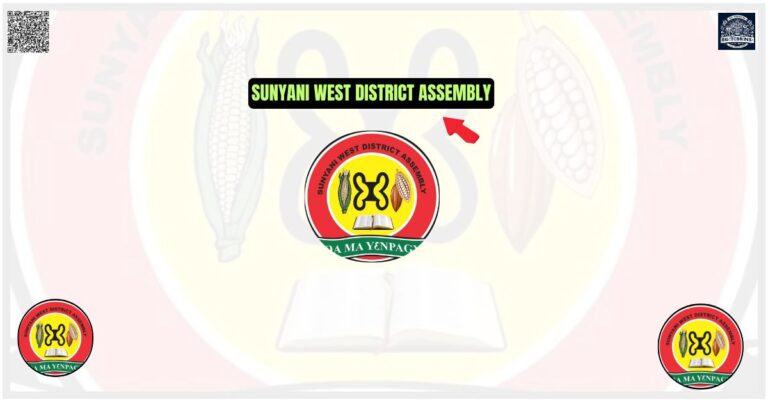 Sunyani West District Assembly Logo