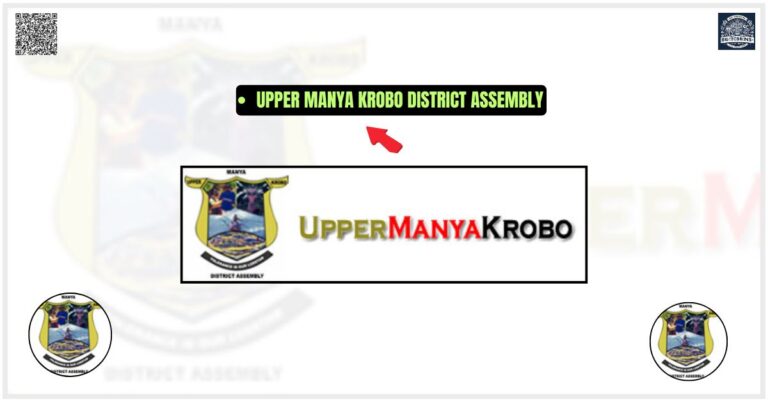 Upper Manya Krobo District Assembly logo