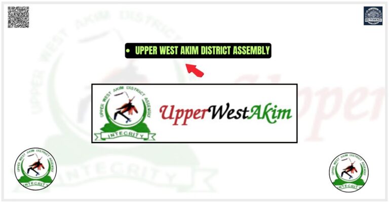 Upper West Akim District Assembly logo