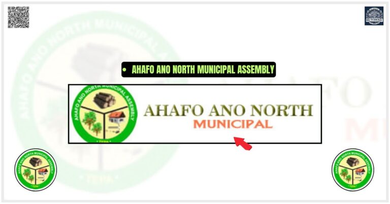 Ahafo Ano North Municipal Assembly logo