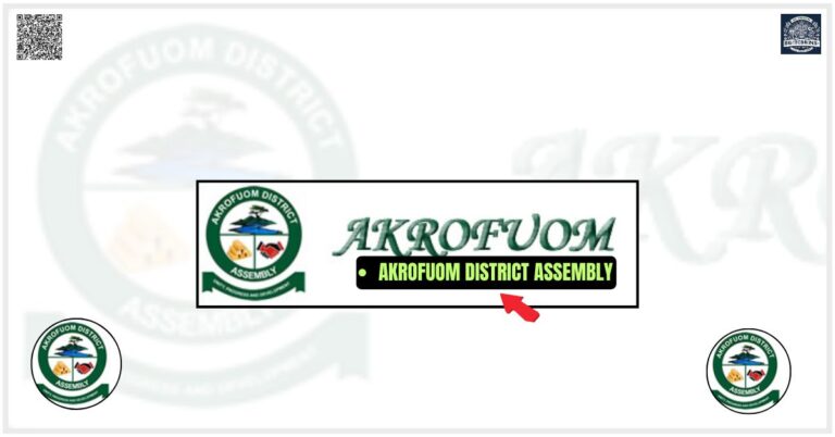 Akrofuom District Assembly logo