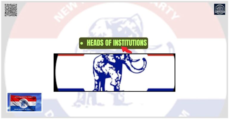 Heads of Institutions