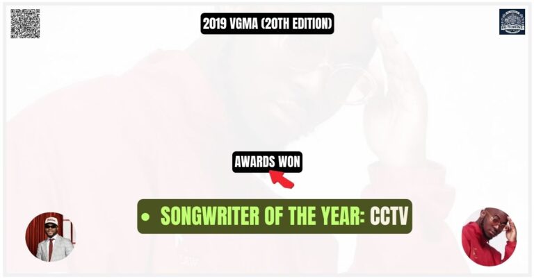King Promise 2019 VGMA (20th Edition)