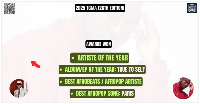 King Promise 2025 TGMA (26th Edition)