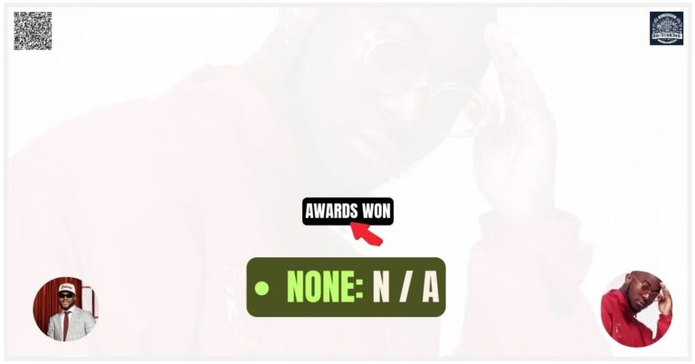 King Promise No awards won