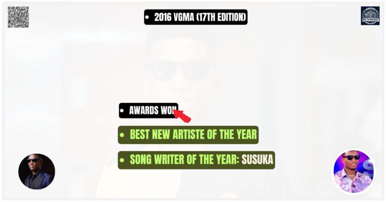 Kofi Kinaata 2016 VGMA (17th Edition)
