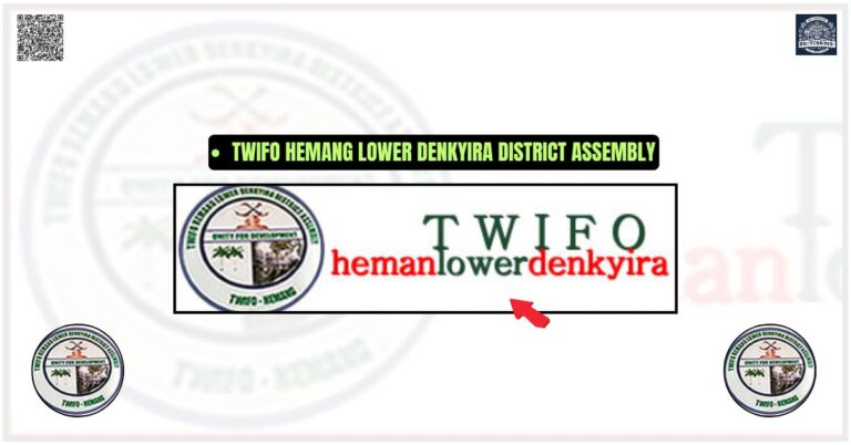 Twifo Hemang Lower Denkyira District Assembly logo